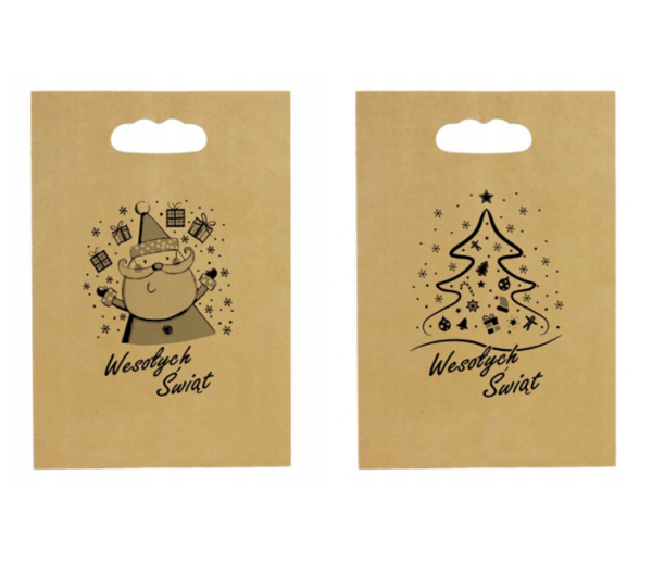 Świąteczna torba / torebka papierowa  EKO - SweetPrint.pl