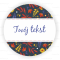 naklejki z własnym tekstem