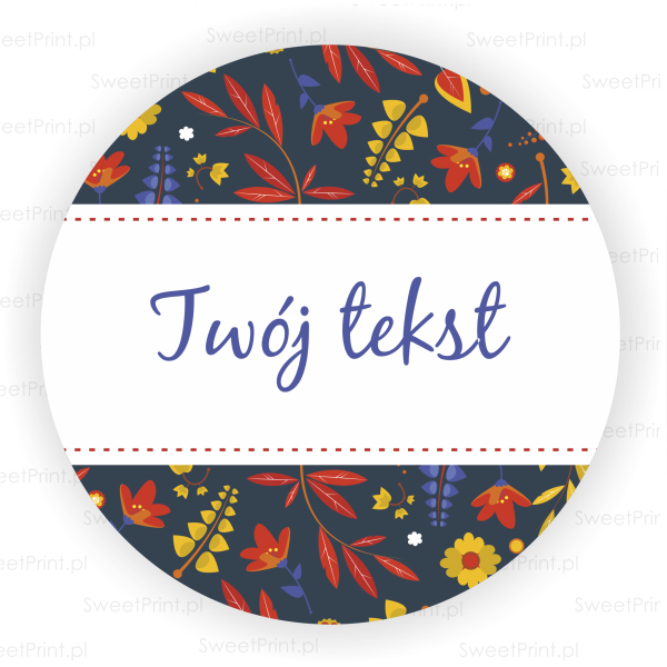 naklejki z własnym tekstem