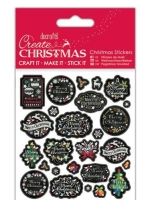 Naklejki świąteczne MERRY CHRISTMAS