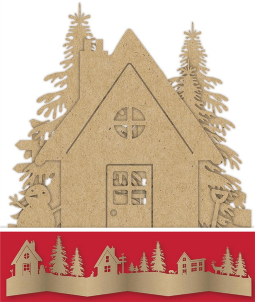 kartka świąteczna kraft - Sweetprint.pl