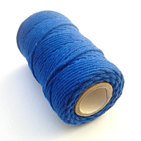 Sznurek bawełniany NIEBIESKI