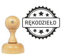 Stempel / pieczątka RĘKODZIEŁO