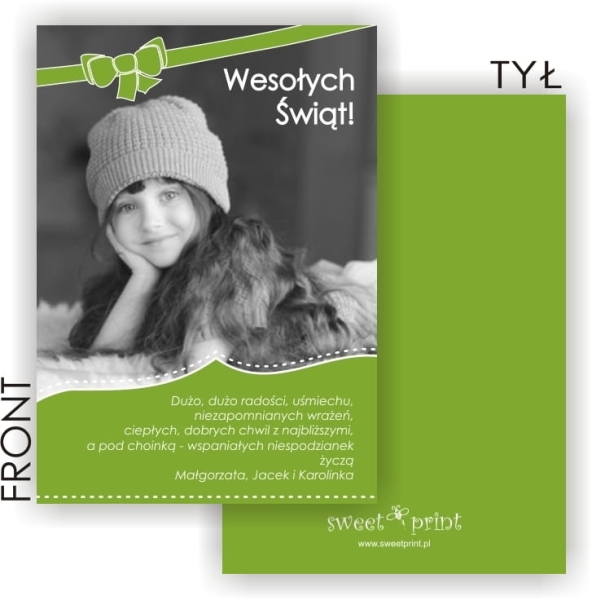 fotokartka na boże narodzenie
