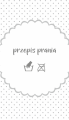 wizytówka etykieta drukowana do oznaczania produktów handmade