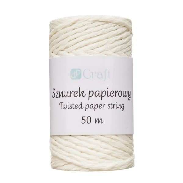Sznurek papierowy, skręcany - SweetPrint.pl