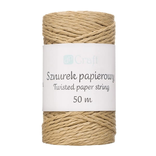 Sznurek papierowy, skręcany - SweetPrint.pl