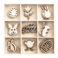 Drewniane kształty / scrapki - WIELKANOC