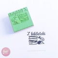 Stempel exlibris BIBLIOTEKA – alternatywny wzór z pandą