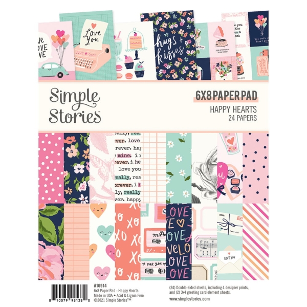 Papier do scrapbookingu - blok do tworzenia dekoracji i scrapbookingu - SweetPrint.pl