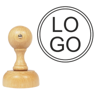 Stempel z logo - różne rozmiary OKRĄGŁE LOGO