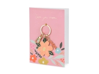 Kartka z breloczkiem