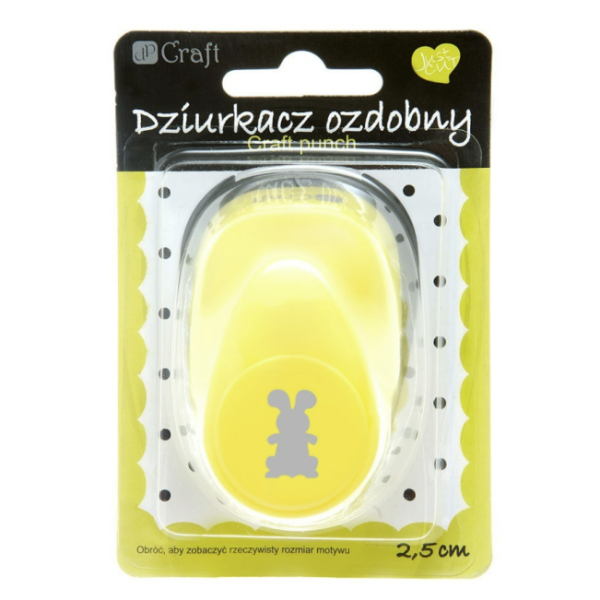 dziurkacz ozdobny z zającem - SweetPrint.pl