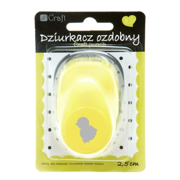dziurkacz ozdobny z kurczaczkiem - SweetPrint.pl