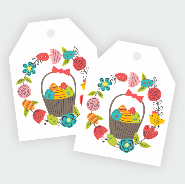 Wielkanocne zawieszki do wydruku - SweetPrint.pl