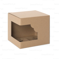 Pudełko fasonowe 11x8,5x10 cm NA ŚWIECĘ / KUBEK