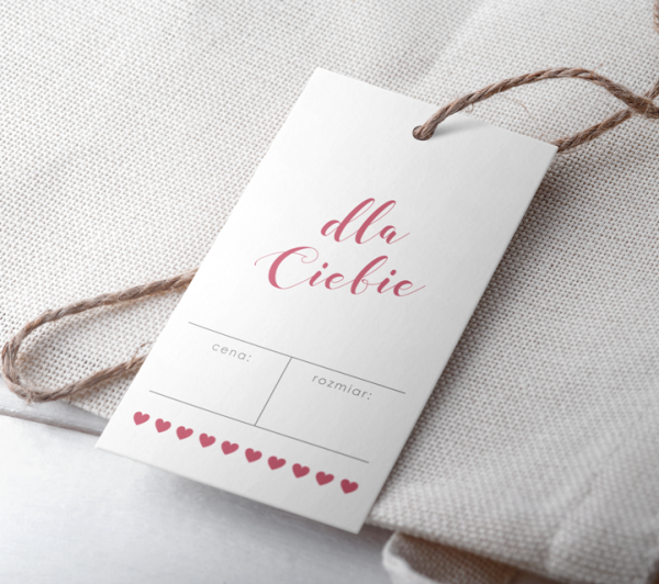 metki papierowe - cenówki do wydruku