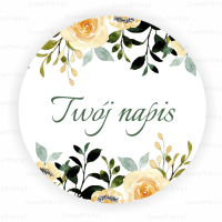 Personalizowane naklejki LETNI OGRÓD