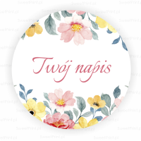 Personalizowane naklejki LETNI OGRÓD