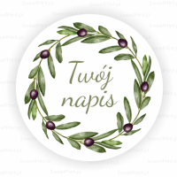 Personalizowane naklejki OLIWKI