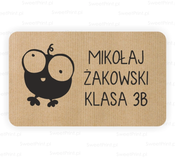 naklejki szkolne na zeszyty i książki - SweetPrint.pl