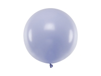 Balon okrągły 60 cm, pastelowy liliowy