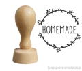 DREWNIANA PIECZĄTKA  HOMEMADE