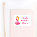 Naklejki z księżniczką - na książki i zeszyty- SweetPrint.pl
