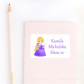 Naklejki z księżniczką - na książki i zeszyty- SweetPrint.pl