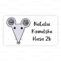 Naklejki imienne dla dzieci  - naklejki dla dzieci na książki i zeszyty- SweetPrint.pl