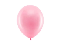 Balon RAINBOW 23 cm pastelowy - różowy