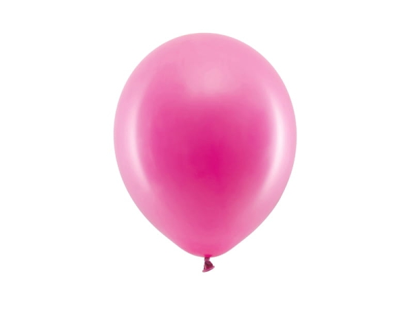 Balon pastelowy - fuksja, 23 cm- SweetPrint.pl