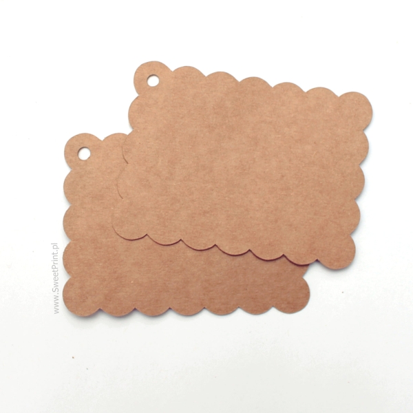 ETYKIETKI TEKTUROWE W KSZTAŁCIE CIASTECZKA - SweetPrint.pl