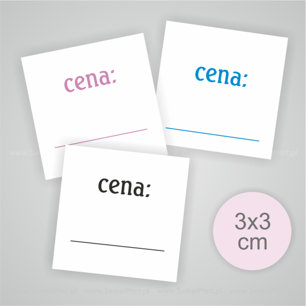 cenówki do wydruku