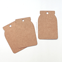 Tagi kraft  / zawieszki EKO  - SŁOIK MAŁY