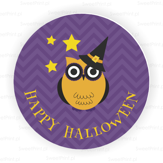 personalizowane naklejki na halloween