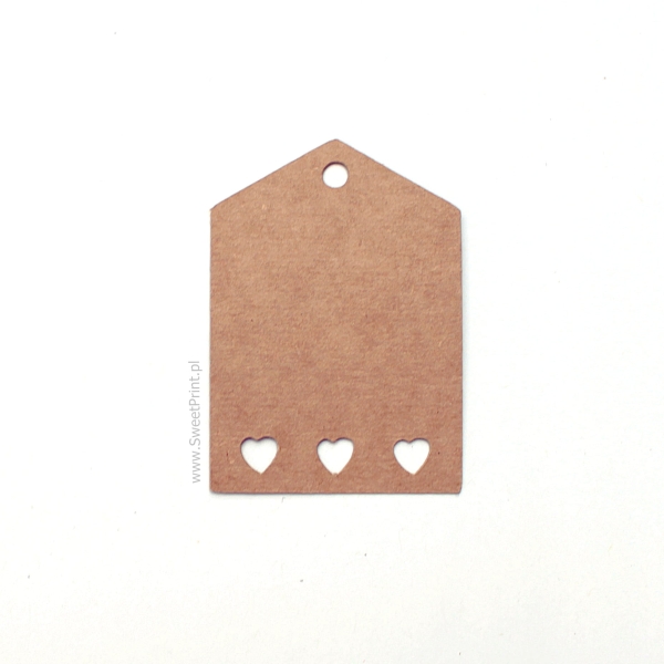 zawieszki eko z serduszkami