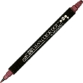 Kuretake Clean Color Dot - dwustronny pisak metaliczny w kolorze czerwonym- SweetPrint.pl