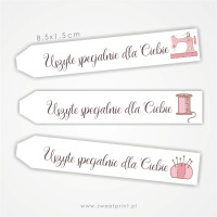 MINI Etykiety / tagi / metki  do wydruku - Uszyte specjalnie dla Ciebie