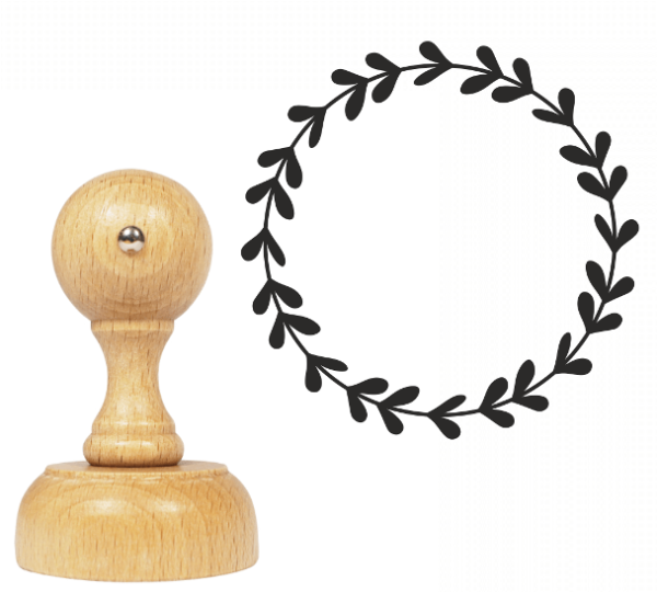 Stempel z wiankiem - SweetPrint.pl