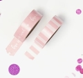 różowe washi tape