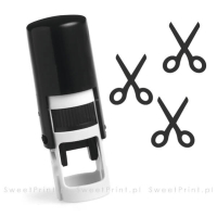 Pieczątka automatyczna NOŻYCZKI różne rozmiary 
