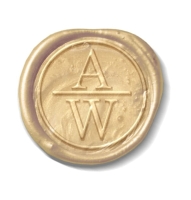 Stempel / pieczęć do laku i wosku INICJAŁY