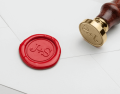 stempel do laku personalizowany - pieczęć lakowa - SweetPrint.pl