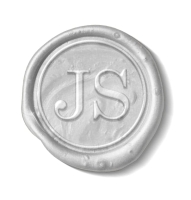 Stempel / pieczęć do laku i wosku INICJAŁY 