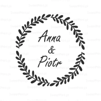 Stempel ślubny - LOVELY WREATH