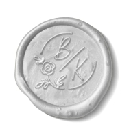 Stempel / pieczęć do laku i wosku KWIATEK