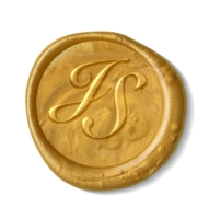 Stempel / pieczęć do laku i wosku INICJAŁY