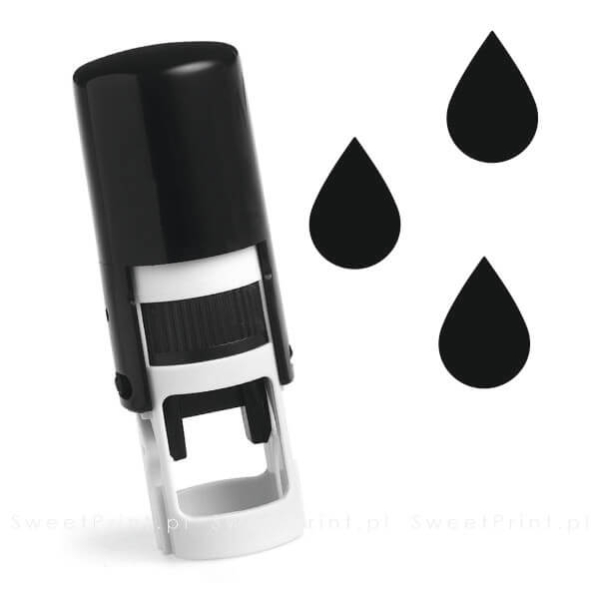 Mini pieczątka automatyczna, printer okrągły - do kart stałego klienta, kart lojalnościowych, karnetów - SweetPrint.pl