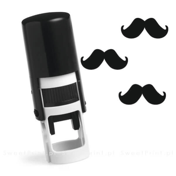 Mini pieczątka automatyczna, printer okrągły - do kart stałego klienta, kart lojalnościowych, karnetów - SweetPrint.pl